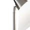 Homeroots Brushed Steel Metal Torchiere Lamp12 x 10 x 71.5 in. 372627 - alternate 2